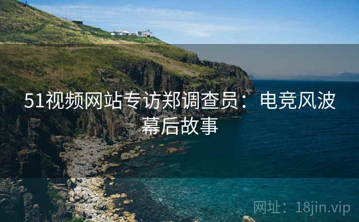 51视频网站专访郑调查员：电竞风波幕后故事